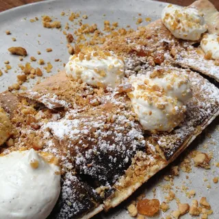 Nutella Calzone (suggested for two)