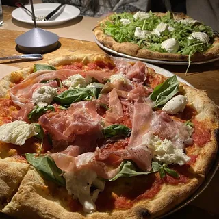 Pizza Prosciutto Margherita