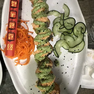 Cilantro Shrimp Roll