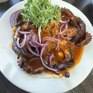 Pulpo Zarandeado