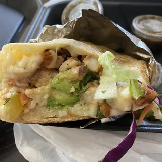 Burrito Mar y Tierra