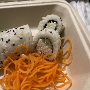 Supposedly California roll
