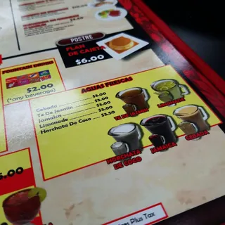 Horchata de Coco Agua Fresca