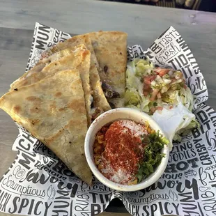 Surf and Turf Quesadilla