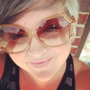 Found these awesome vintage sunglasses for super cheap! Def worth the drive down from the north side