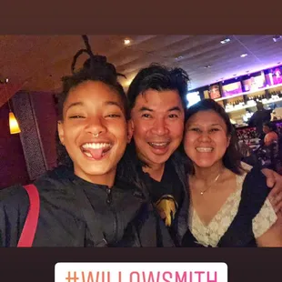 @WillowSmith - absolutely thrilled for your visit! See you soon @WillSmith