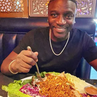 Akon love his Akon Salad