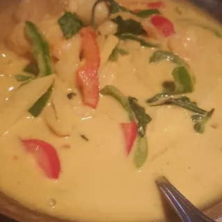 Mixed Seafood Southern Curry and Jasmine Rice