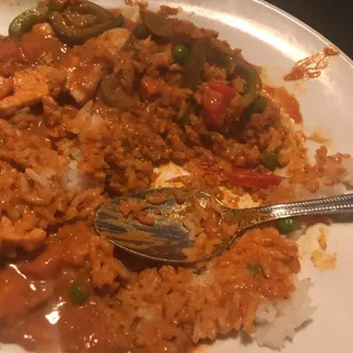 Panang Curry and Jasmine Rice