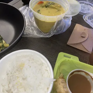 Southern Curry and Jasmine Rice