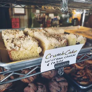 The bakery is crumbling! Enjoy the &quot;crumble&quot; with us.