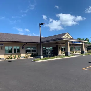 Front of the building