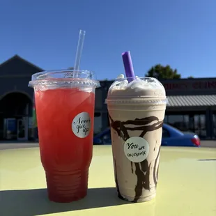 shake and tea