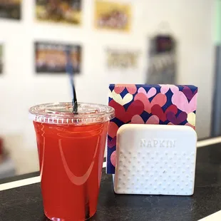 Strawberry Fruit Punch Herbal tea!