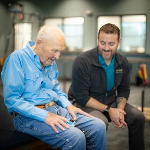 Physical Therapy keeps this cowboy on the dance floor!