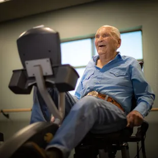 Physical Therapy keeps this cowboy on the dance floor!