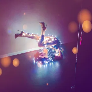 Holiday light shoot at the studio.