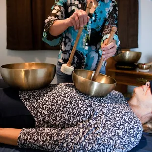 A Sound Therapy session.