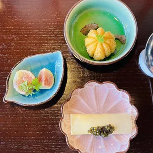 Scallop and Caviar Roll