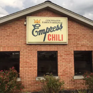 the front of the restaurant