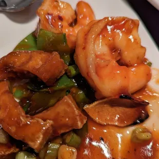 The Ginger Shrimp was a fail.
