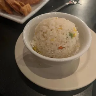 Fried rice. Ehhh. I&apos;d rather just get the white rice next time.