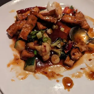 The Orange Tofu - not bad!
