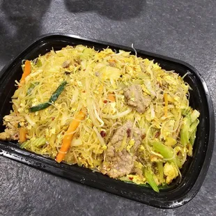 Singapore rice noodle