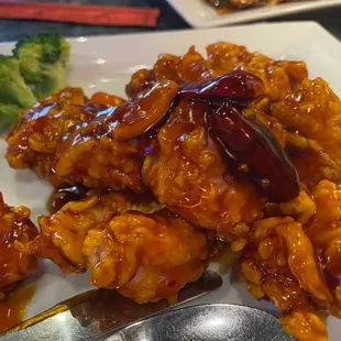 Orange Flavored Shrimp