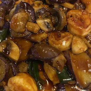 Shrimp with Japanese Eggplant