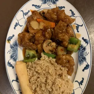 Orange chicken