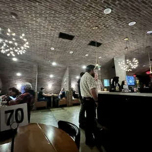 a man talking on a cell phone