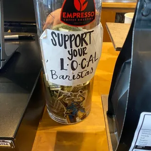 support your baristas