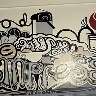 Inside mural