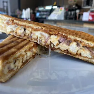 BBQ Chicken Panini