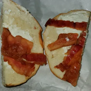 Supposed to be everything bagel with Cream Cheese $5