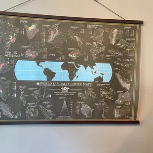 a map of the world