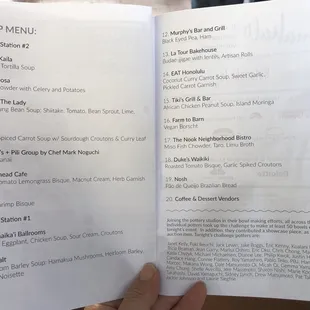 2019 Empty Bowl  @ Dole Cannery Pomaika'i Ballroom pamphlet 5/6