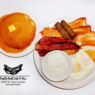 Try our big breakfast!