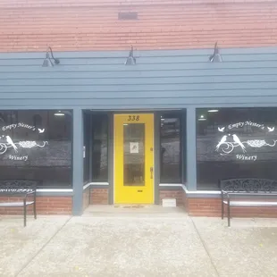 Downton Lecompton.  Look for the yellow door.