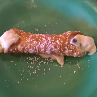 Cannoli for dessert. Legit!