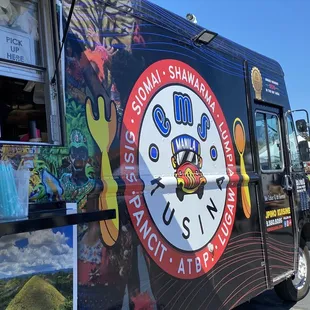 Close up look of truck