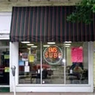 the outside of the store