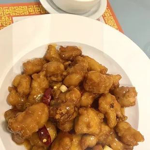 Orange Chicken Rice Bowl