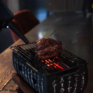 steak, food