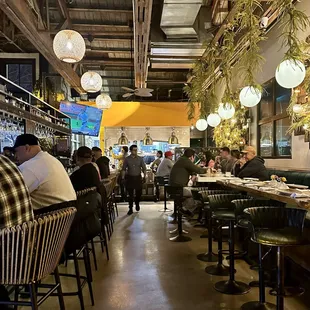 Lovely interior (bar to left)