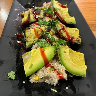 Grilled avocado