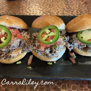 Brisket sliders