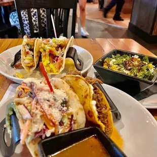 Tacos and Elote