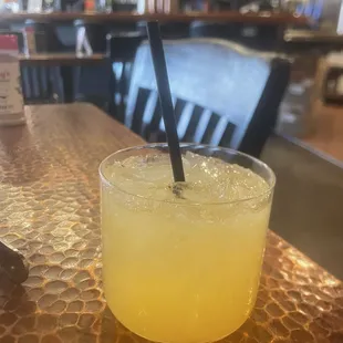 Lime drink (supposed to be a skinny margarita)